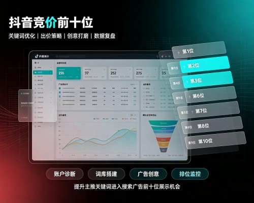 阳西抖音搜索竞价